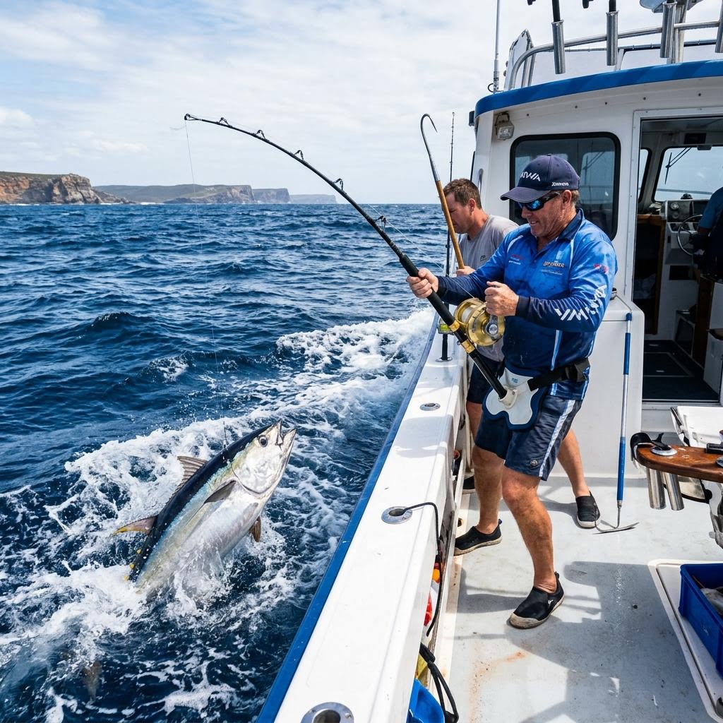 Bent rod and a screaming reel